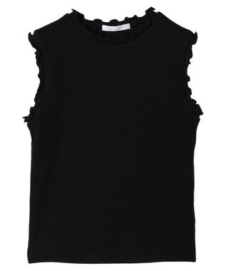 Green Parks ・Ｐｅｔｉｔ　Ｆｌｅｕｒ　メローｓｔリブタンクトップ Black