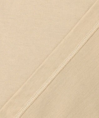 23区 L 【SLOW/一部店舗限定】ヴィンテージライク ロゴ Tシャツ ベージュ系