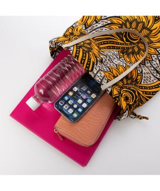 UNBILLION ペルケ perche / マリ・Harmony for peaceバゲットトート オレンジ