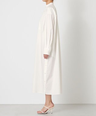 NAVE 【ReNAVE・セットアップ可/洗える/接触冷感/UVケア】コットンポリブロード ワンピース ホワイト系