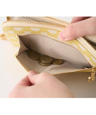 MIYABIYA La quoh with kirakaracho L字ロングウォレット 菜の花(なのはな)