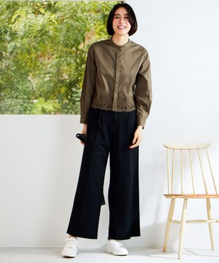 自由区 【SHIHOさん着用】プラットフォームスニーカー ホワイト系