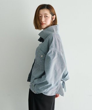 YECCA VECCA 2wayインバーテッドジャケット Hickory