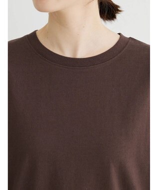 Green Parks コクーンシルエットカットプルオーバー Brown