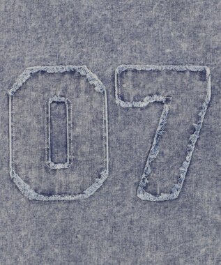 WEGO 【ユニセックス着用ITEM】ベースボールデニムグラフィックシャツ（SS） デニム淡加工色