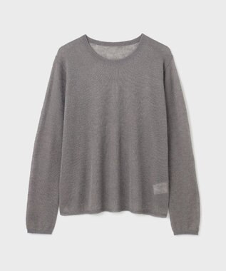 GRACE CONTINENTAL モヘヤシアーニットトップ グレー
