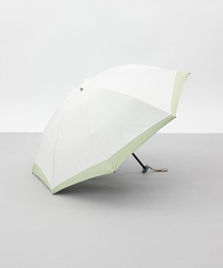 AURORA 【 BLAO（ブラオ）】サマーシールド 変形切継ぎ晴雨兼用傘(折りたたみ傘) クリーム