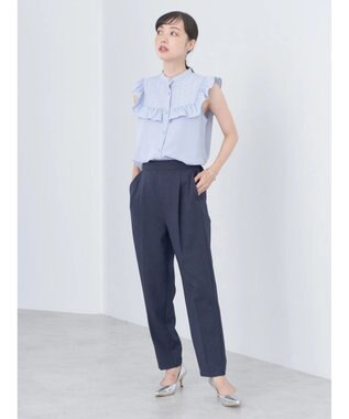 earth music&ecology テーパードパンツ Navy