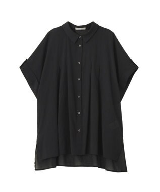 Green Parks タック入りオーバーサイズシャツ Off White