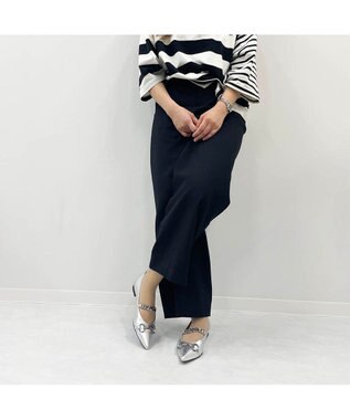 MODE ET JACOMO <MODE ET JACOMO>ポインテッドトゥメリージェーンパンプス シルバー