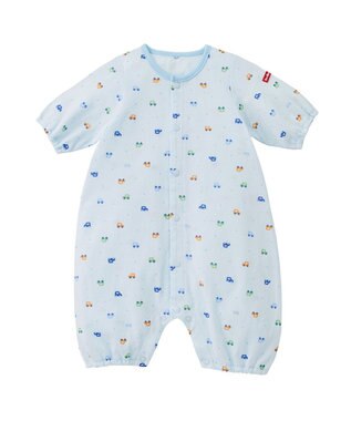 MIKI HOUSE HOT BISCUITS 出産準備スタンダードセット 春夏用(総柄) ブルー