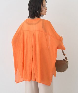 AMERICAN HOLIC Vネックポンチョシャツ Orange