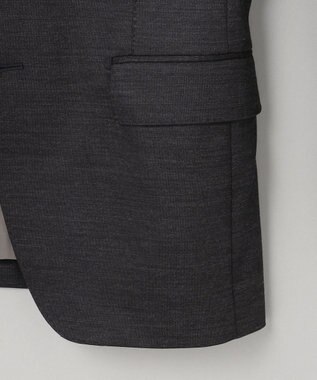 GOTAIRIKU セットアップ対応【洗える/ストレッチ/シワになりにくい】ウォッシャブルジャージー セットアップジャケット_無地（25年モデル） グレー系