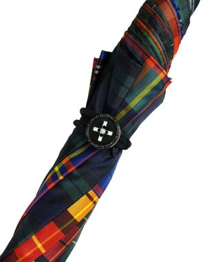 +RING 【限定/日本製】 UNISEX プラスリング 長傘60cm SR434 CHK マルチカラー