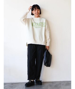 AMERICAN HOLIC ロゴニットプルオーバー Ivory