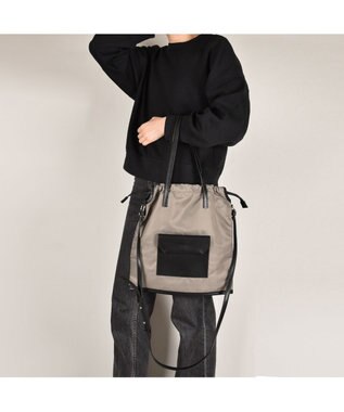 Y'SACCS ドローストリング2WAYトート Sサイズ