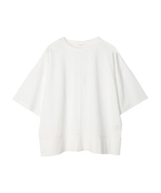 Green Parks 接触冷感裾リブＴシャツ Off White