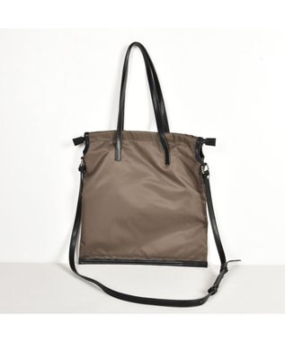 Y'SACCS ドローストリング2WAYトート Sサイズ カーキ