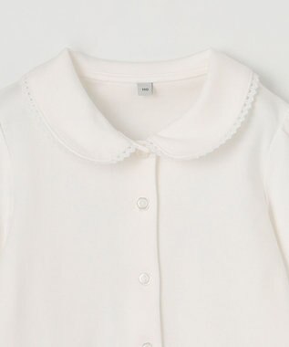 ANY KIDS 襟付き インナー ブラウス ホワイト