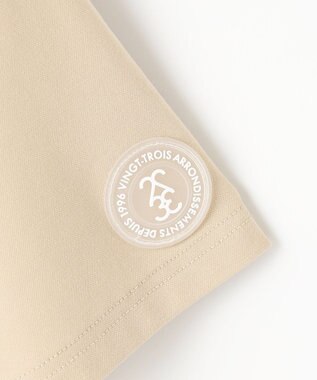 23区GOLF 【辻梨恵プロ着用】ウェストドローコードポロ ベージュ系