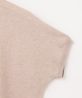 J.PRESS LADIES L 【WEB限定・洗える】Vis/Peスパーク ラメ配色 ニット ベージュ系