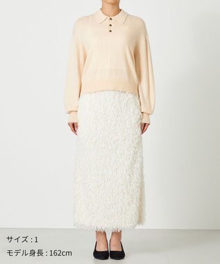 NAVE 【Nave・手洗い可】ポロニット アイボリー系