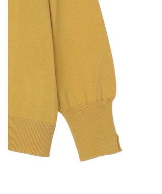 Green Parks アルガンオイル配合　Ｖネックプルオーバー Yellow