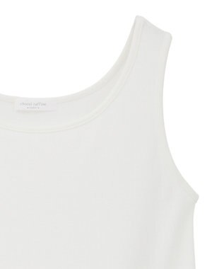 Green Parks 裾バルーンレイヤータンク White