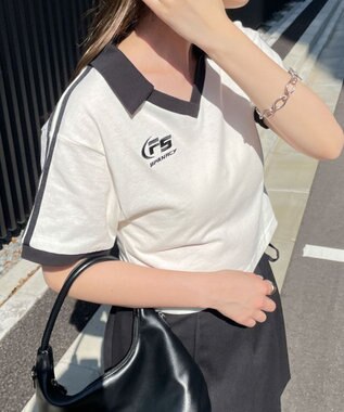 WEGO サッカーデザインチビT ホワイト