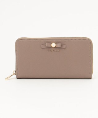 TOCCA PEARL KNOT LONGWALLET 長財布 ベージュ系