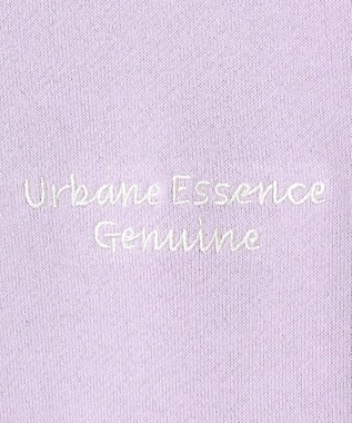 J.PRESS LADIES S 【WEB限定】ロゴ裏毛 スウェット ラベンダー系