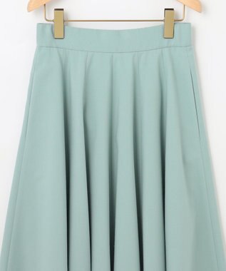 組曲 L T/Rツイルストレッチ フレアスカート スモーキーグリーン系