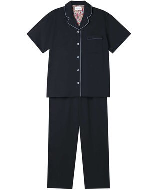 une nana cool 【綿混】両染ジャージ半袖パジャマ MADE WITH LIBERTY FABRIC OB