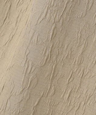 組曲 フラワーラメジャカード ジャンパースカート ベージュ系