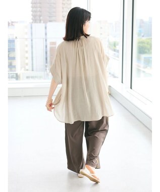 CRAFT STANDARD BOUTIQUE ヴィンテージボイルミルフィーユチュニック Beige