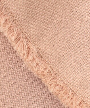 自由区 S 【カタログ掲載・セットアップ対応・接触冷感・UVカット・洗える】ライトバスケットクロス ジレ クラウドローズ