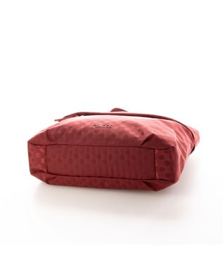 Y'SACCS PolkaDots口折れショルダー　Mサイズ ワイン