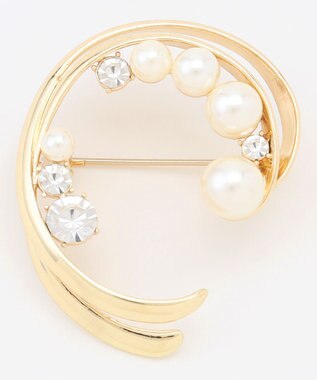 J.PRESS LADIES PEASパール ブローチ
