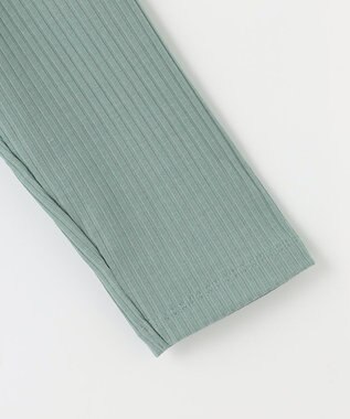 23区GOLF 飽きずに使えるベーシックアイテム【WOMEN】】 リブポロシャツ ライトグリーン系