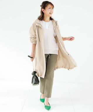 UNFILO L 【撥水/ストレッチ/UVカット】マジカル機能 パンツ カーキ系