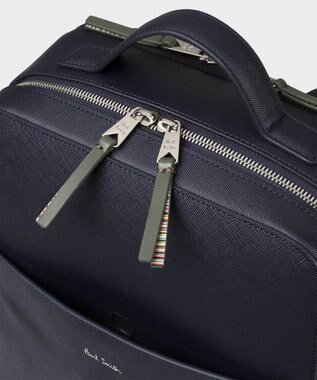 Paul Smith シグネチャーストライププラー リュック ネイビー