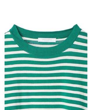 Green Parks 洗えるニットＴシャツ Off White