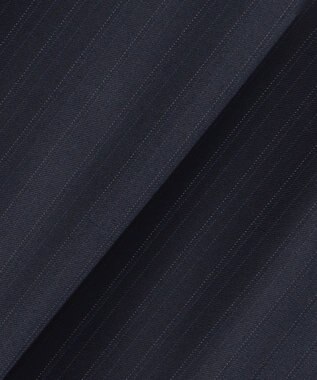 GOTAIRIKU シワになりにくい【御幸毛織/みゆきけおり】Superio160 スーツ_ネイビーストライプ ネイビー系1