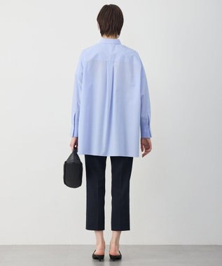 ICB 【先行予約】 クリーンブロード ポンチョシャツ ブルーストライプ