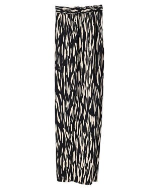 AMERICAN HOLIC サラッとＬｅａｆモチーフパンツ Black