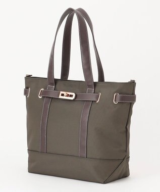 LA BAGAGERIE ベルテッド2WAYトート グレー