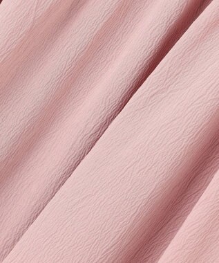 Feroux シャーリングデザイン 3WAYキャミドレス ピンク系