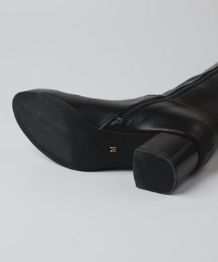 BONTRE 【PRECIEUX JOUET/プレシュウジュエ】メタルヒールロングブーツ ブラック