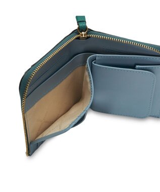 PELLE BORSA L字ファスナーミニ財布 Fine Goods フィーネグッズ 5444 ティール