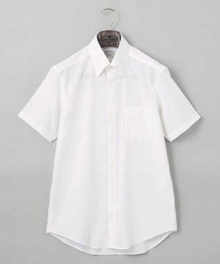 GOTAIRIKU 春夏向け【形態安定】SUMMERPREMIUMPLEATS_スナップダウンカラー 半袖ドレスシャツ(25年モデル)